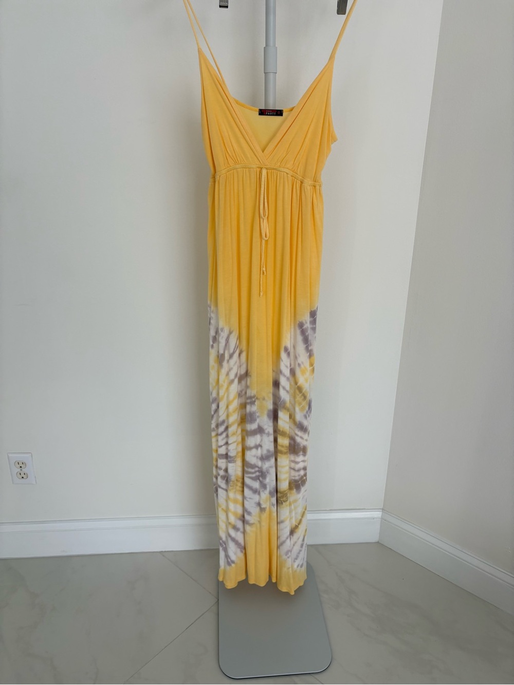 Yellow Ombre Maxi Dress SMALL - NWOT